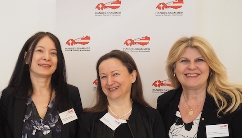 Das Team der Österreichischen Krebshilfe Wien: Gaby Sonnbichler, Karin Isak, Bettina Fritschi